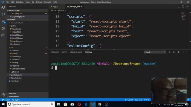 Andela 06 and 07 Start Serving and Developing or deploying preparation for react app смотреть онлайн
