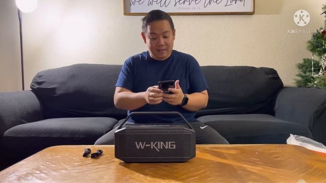 W - King D9-1 Bluetooth Speaker Unboxing + Quick Review and Demo смотреть онлайн