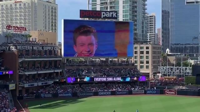 Red Sox get Rick Roll'd by Padres [Full Clip] [HD] смотреть онлайн