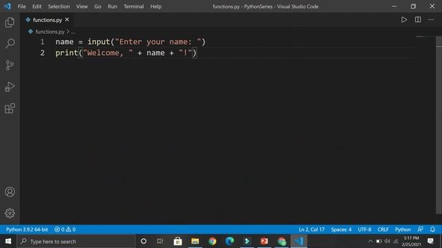 What are Functions? | Python Crash Course for Absolute Beginners смотреть онлайн