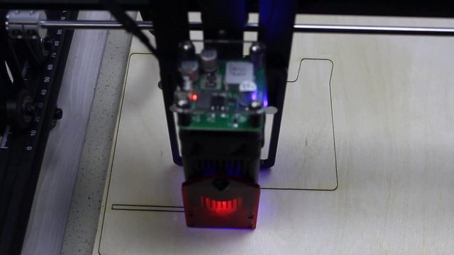 Резка фанеры 3 мм на станке ATOMSTACK A5 30W смотреть онлайн