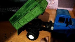 Самодельная модель грузовика газ 53