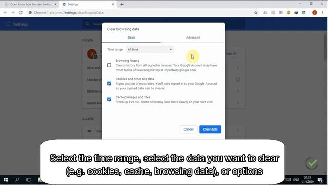 How to clear cache, cookies and browsing data in Google Chrome - Windows / Mac OS смотреть онлайн