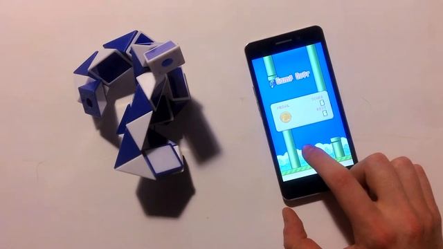 FlappyBird clone by IvanAndreyshev (Cocos2d-x) смотреть онлайн