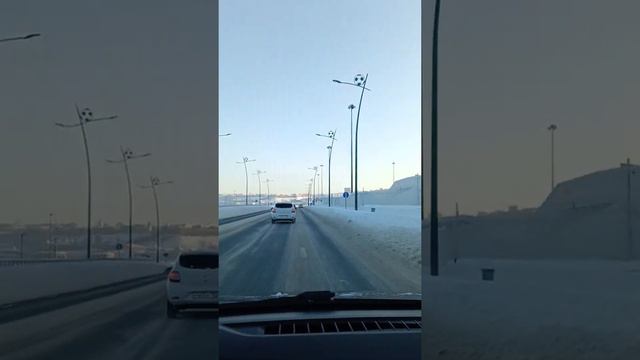 Волжская набережная. Стадион. Собор А. Невского. смотреть онлайн