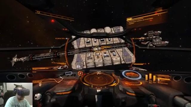 Первый запуск Elite Dangerous VR - Обучение - Стрим | HTC VIVE PRO смотреть онлайн