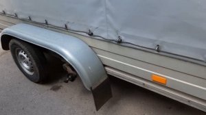 Замена подшипника ступицы колеса на легковом прицепе.