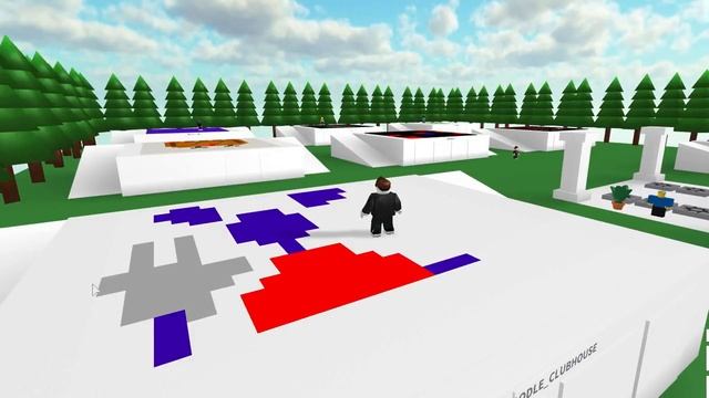 How to Make Mickey Mouse Clubhouse Pixel Art - Roblox & Disney Junior смотреть онлайн