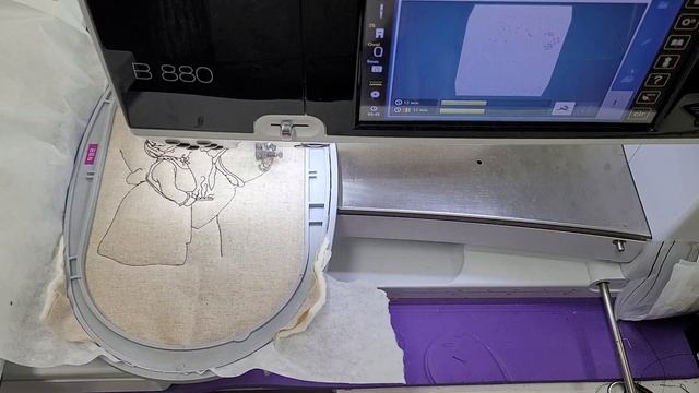 BERNINA B880 redwark embroidery смотреть онлайн