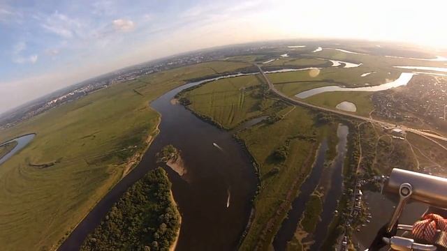 Вечерняя Парамоторика в Рязани)) смотреть онлайн