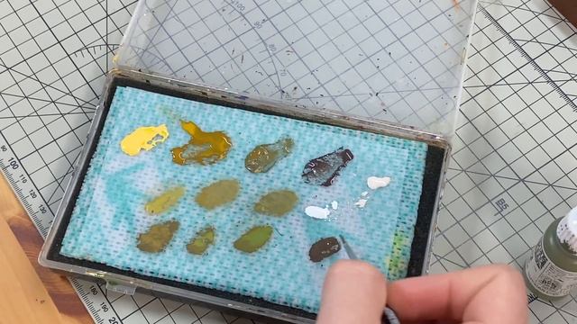 РОСПИСЬ МИНИАТЮР АКРИЛОМ.КАК ПОКРАСИТЬ УНИФОРМУ НА ФИГУРКЕ.АЛЕКСАНДР СНЕГИРЁВ.