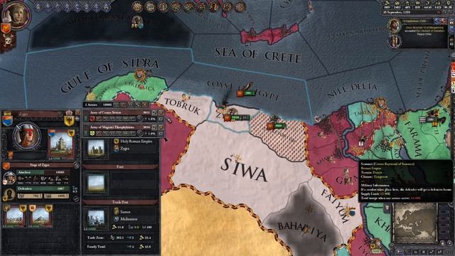 Crusader Kings II - Komnenian Restoration #41 - The Invasion of Christophoros смотреть онлайн