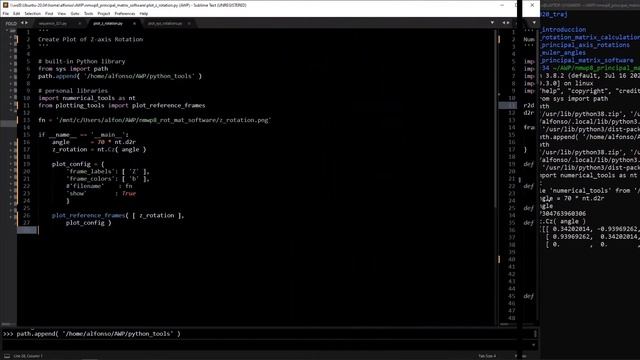 Principal Rotation Matrix Software | Numerical Methods with Python 8 смотреть онлайн