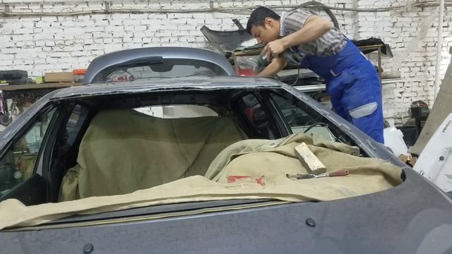 КОРГА ДУМАЛАГАН ПЕЖО! Ремонт жараени. смотреть онлайн