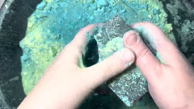 Lime & Green Dyed Chalk | Oddly Satisfying | ASMR | Sleep Aid смотреть онлайн