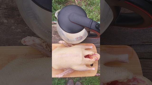 Супер способ для хрустящей и красивой корочки на утке!