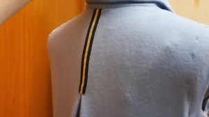 Шью триктажное платье.Воротник хомут.Втачивание рукавов.Готовое платье. Часть 3