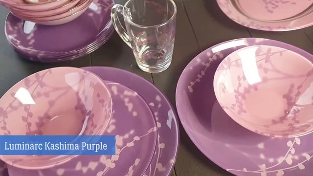Cервиз Luminarc Kashima Purple Simply, 46 предметов смотреть онлайн