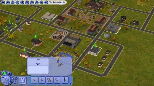 The Sims 2: Let's Play Pleasantview | Ep28/1 | Sim State University (Gen 2) смотреть онлайн