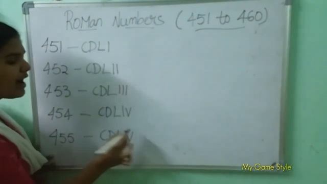Roman Numbers 451 to 460 | Roman Numeral смотреть онлайн