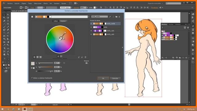 Adobe Illustrator Cap. 19 Aplicando Armonía de Color @ADNDC @adanjp смотреть онлайн
