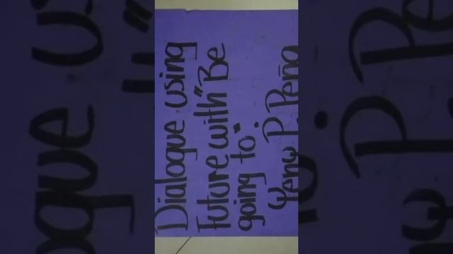 Dialogue using future with be going to смотреть онлайн