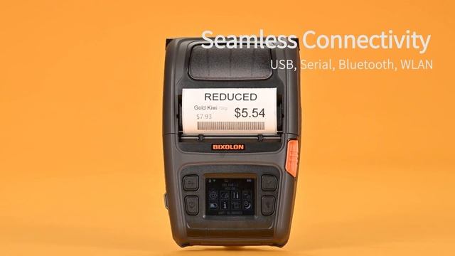 XM7-30 - 3-inch Mobile Label Printer смотреть онлайн