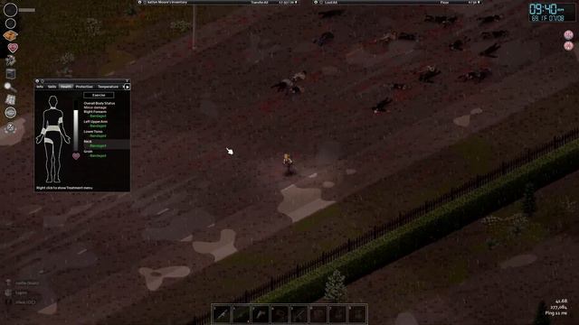 Project Zomboid Narrowly Escaping A Horde of sprinter zombies смотреть онлайн