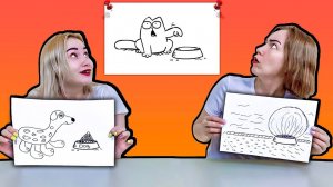 Кто Лучше Дорисует Рисунок Челлендж!