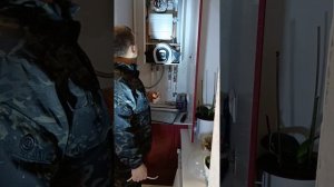 Газовый котел Federica Bugatti varme 24 первые морозы, проблемы первые.