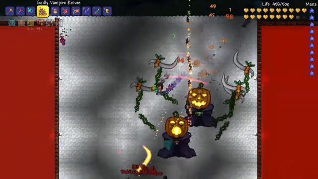 Bread Plays: Terraria - The Pumpkin Moon (and world tour) смотреть онлайн