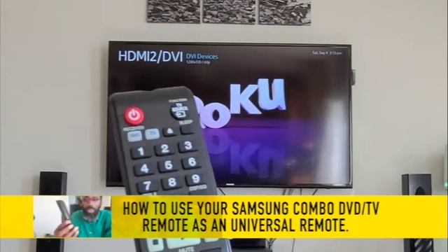 HOW TO REPROGRAM SAMSUNG DVD/TV REMOTE OR USE IT AS UNIVERSAL REMOTE – W/FULL LIST TV CODES– SOLVED смотреть онлайн