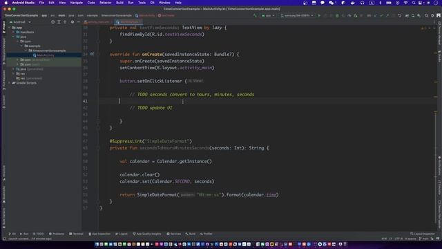how to convert seconds to hours minutes and seconds in android | android convert seconds to time смотреть онлайн