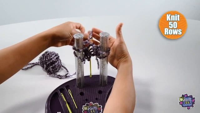 Набор для вязания шарфа Knits Cool Нитс Кул ToyWay ru смотреть онлайн
