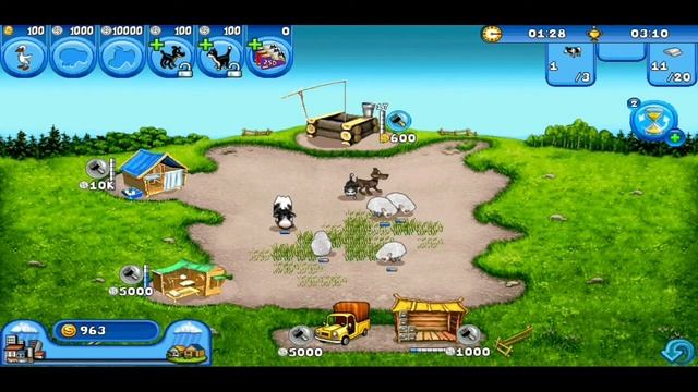 Перепрохождение игры Весёлая ферма (бесплатная версия(Android)) Дополнительный уровень 10 на золото смотреть онлайн