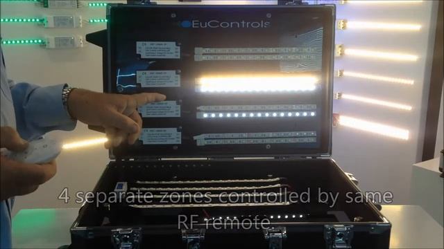 EuControls Wireless LED Dimmer DMT-20600-RF Walkthrough смотреть онлайн