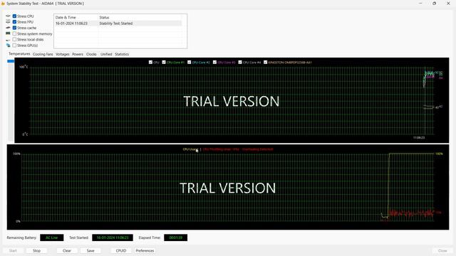 High performance Aida 64 stability test on Acer Nitro смотреть онлайн