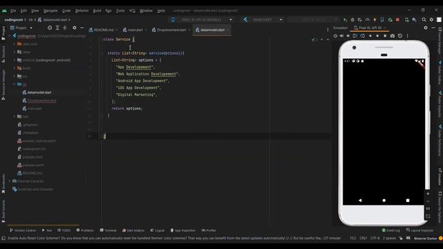 Flutter Dropdown | Create Custom Dropdown in Flutter смотреть онлайн