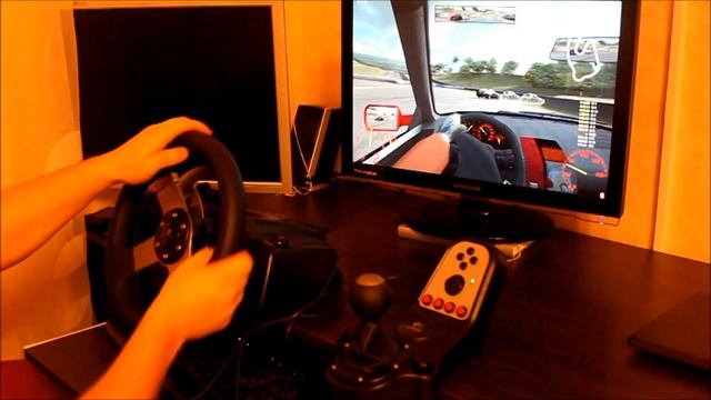 Live For Speed и Logitech G27 - обзор замечательной связки!
