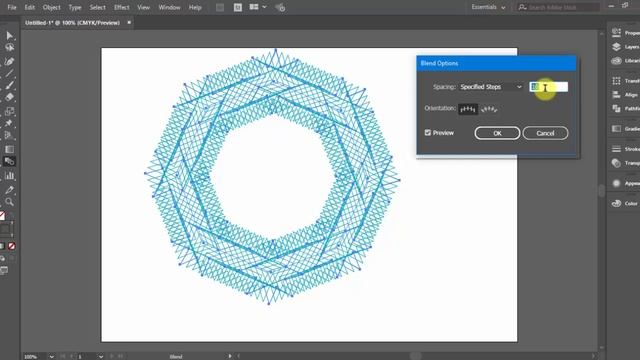Adobe Illustrator Basic - Blend tool in HINDI / हिन्दी मे смотреть онлайн
