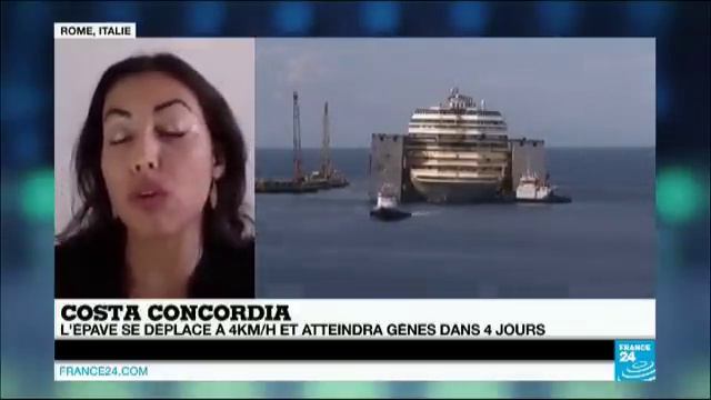 Reportage : l'ultime voyage controversé du Costa Concordia смотреть онлайн