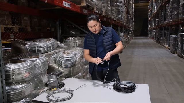 Как затянуть кабель в металлорукав ГОФРОМАТИК без протяжки смотреть онлайн