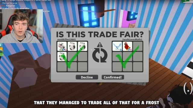 Trading from DOG to MEGA SHADOW DRAGON in 48 HOURS (Adopt Me) смотреть онлайн