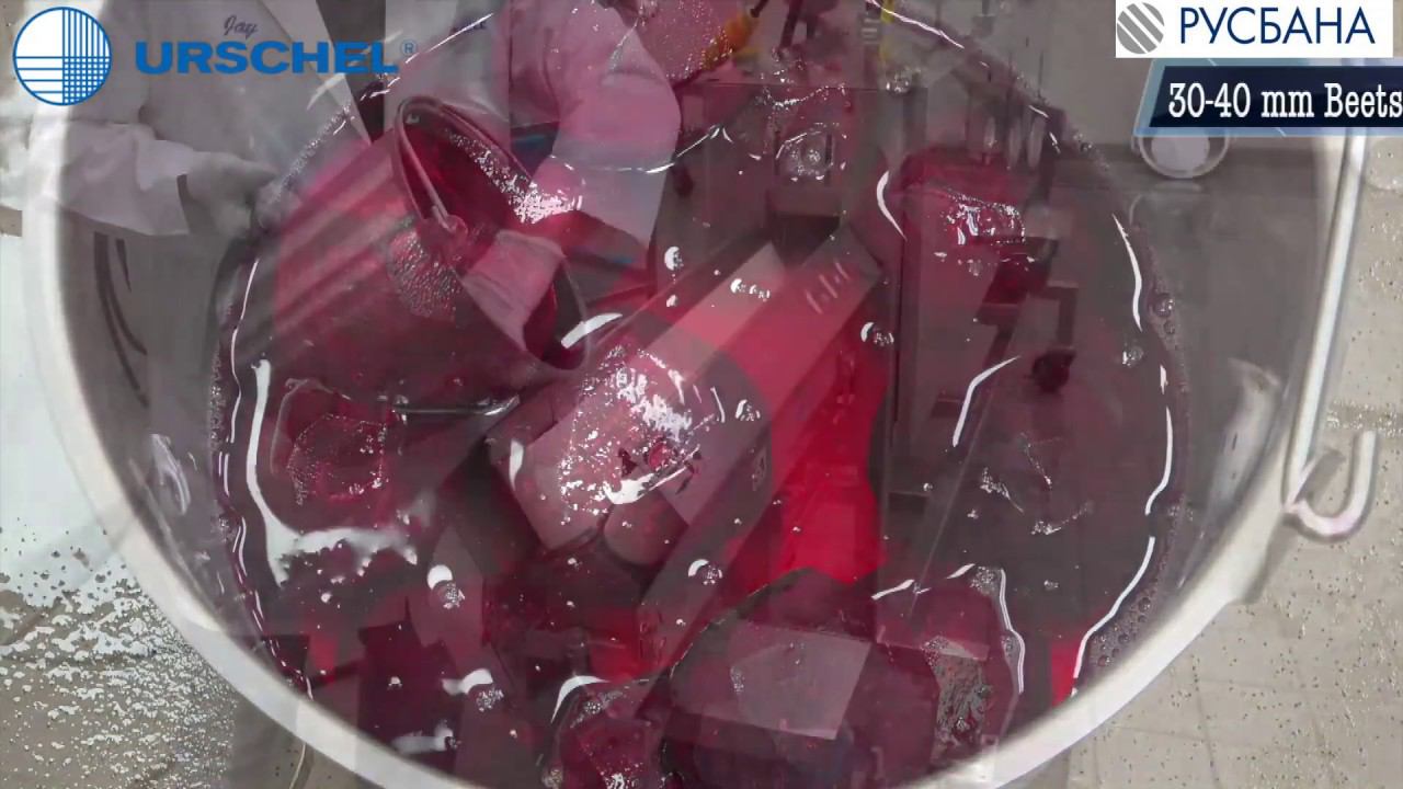 Нарезка свеклы сегментами URSCHEL модель VSC