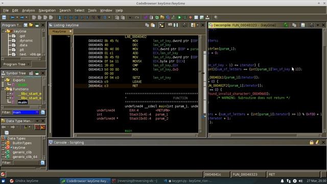 Ghidra KeyGme Reverse Engineer And Keygen