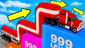 ДЛИННЫЕ МАШИНЫ против ЛЕСТНИЦ в Teardown