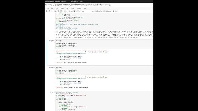 Fix TypeError int or float object is not subscriptable - Python смотреть онлайн