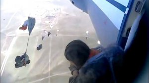 Десантирование военнослужащих Ивановского соединения ВДВ