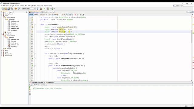 Java Snake game Tutorial - #6: Snake and Movement смотреть онлайн