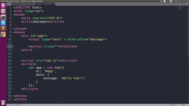 005 - Atributos dinâmicos e eventos no VUE JS смотреть онлайн